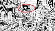 Masashi Kishimoto's billboard in the manga's 3rd chapter (Image via Shueisha)